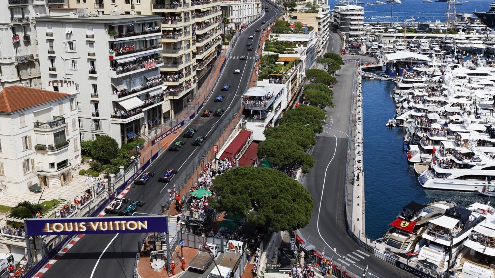 A view of the Grand Prix de Monaco, where Louis Vuitton is the title sponsor for the 2026 race.