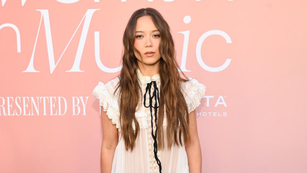 Laufey at the Billboard Women in Music 2026 held at the Hollywood Palladium on April 29, 2026 in Los Angeles, California.