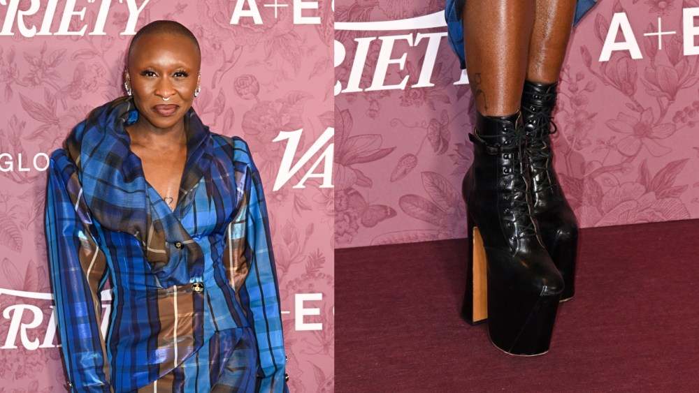 Cynthia Erivo at Variety 2026 Power of Women London Presented by Lifetime held at The Chancery Rosewood on Wednesday in London, United Kingdom.